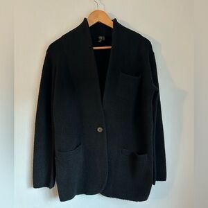 J. Crew Classic Black cardigan